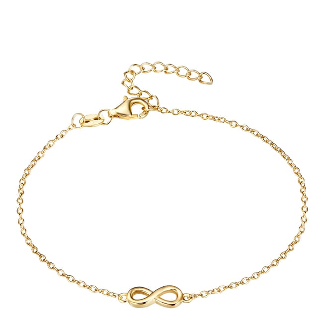 Carat 1934 Gold Infinity Bracelet