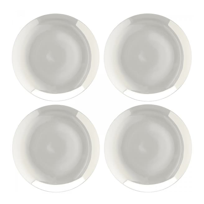 LSA Set of Four Pearl Starter/Dessert Plates