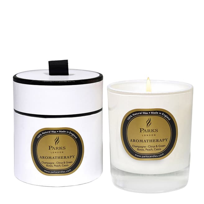 Parks London Champagne Aromatherapy Single Wick Candle