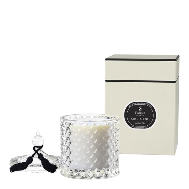 Parks London Lily of the Valley 1 Wick Candle 180g - Crystalene