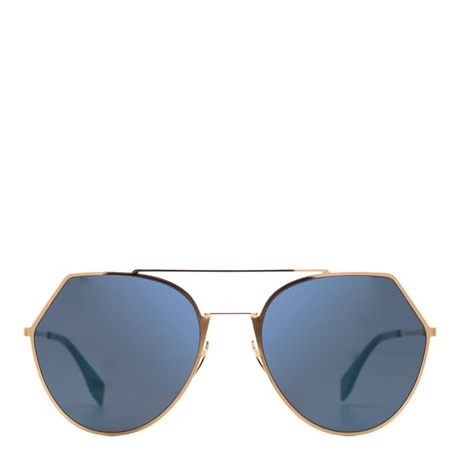Fendi Women's Rose Gold Eyeshine Sunglasses 55mm
