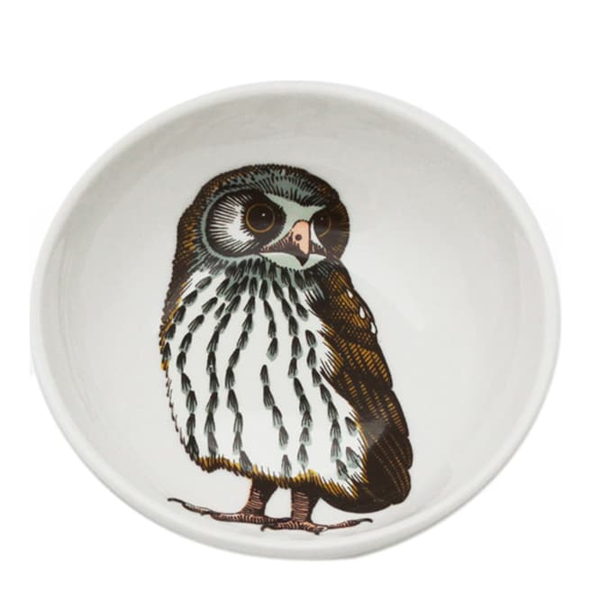 Jersey Pottery Set of 6 Faunus Owl Small Bowls