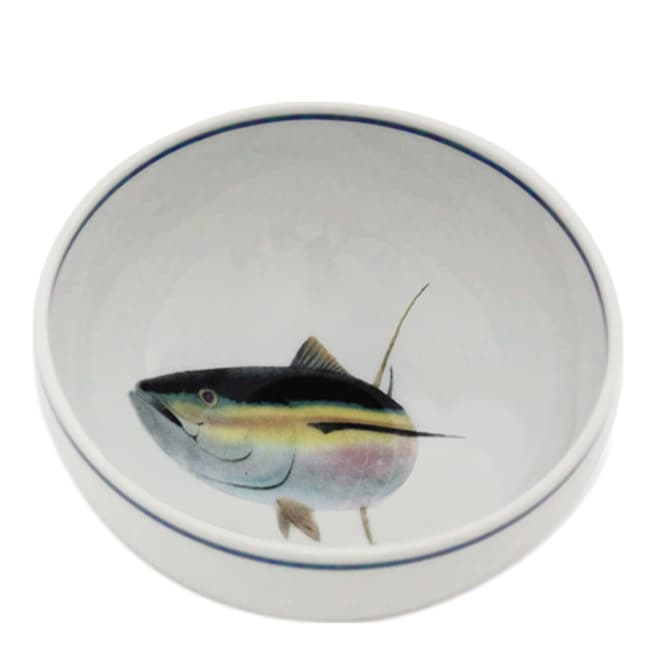 Jersey Pottery Set of 4 Small Tuna Seaflower Bowls, 10cm