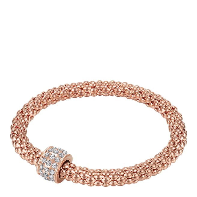 Tassioni Rose Gold Texture Bracelet