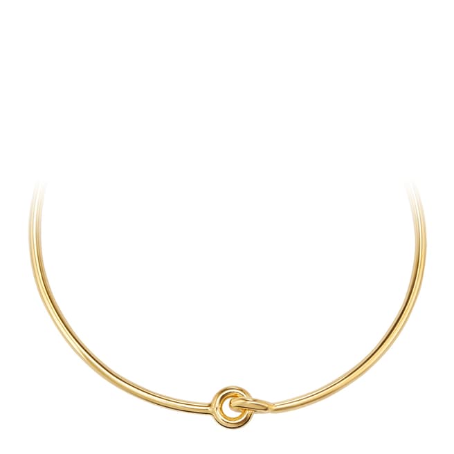 Tassioni Gold Circle Necklace
