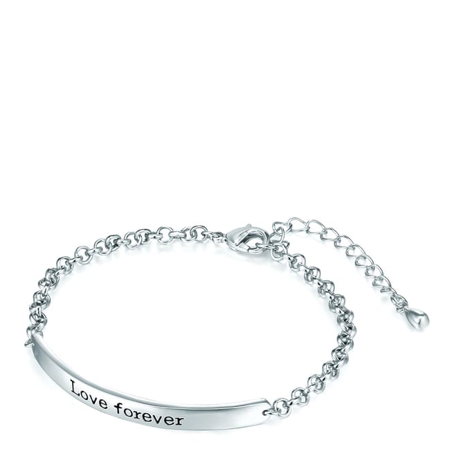 Tassioni Silver Love Forever Bracelet