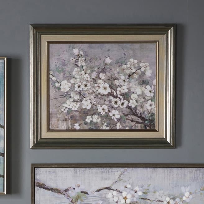 Gallery Living Blue Sakura Framed Wall Art 56x66cm