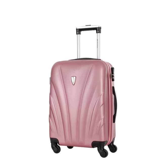 Platinium Rose Delfino Spinner Cabin Suitcase 50cm