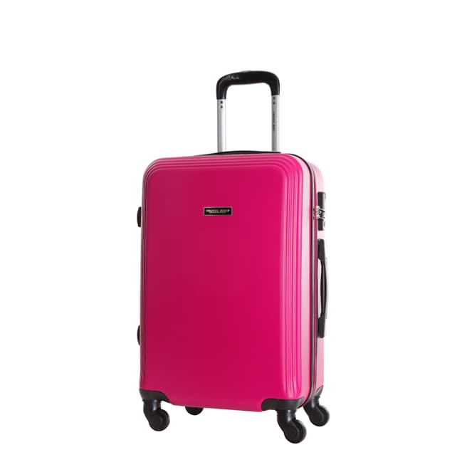 Travel One Pink Alicudi Spinner Cabin Suitcase 45cm