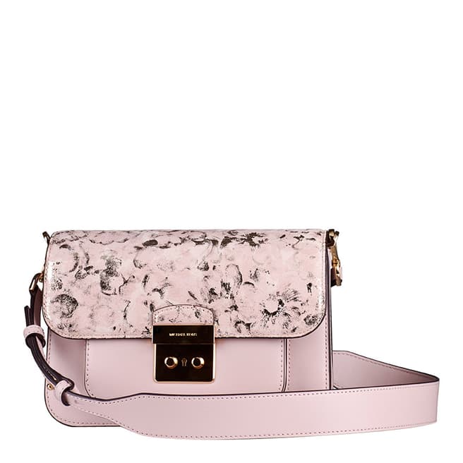 Michael Kors Soft Pink Sloan Editor Leather Shoulder Bag
