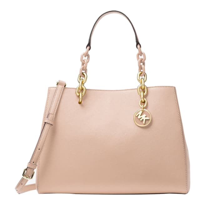 Michael Kors Soft Pink Cynthia Leather Bag