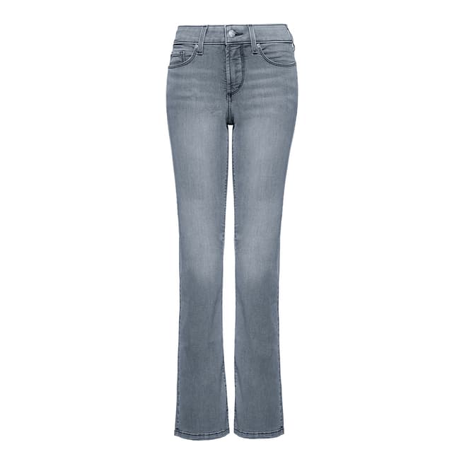 NYDJ Pearl Grey Billie Mini Bootcut Jeans