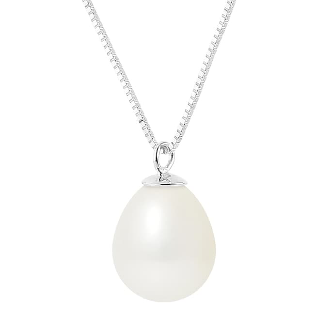 Mitzuko White Gold White Pearl Necklace