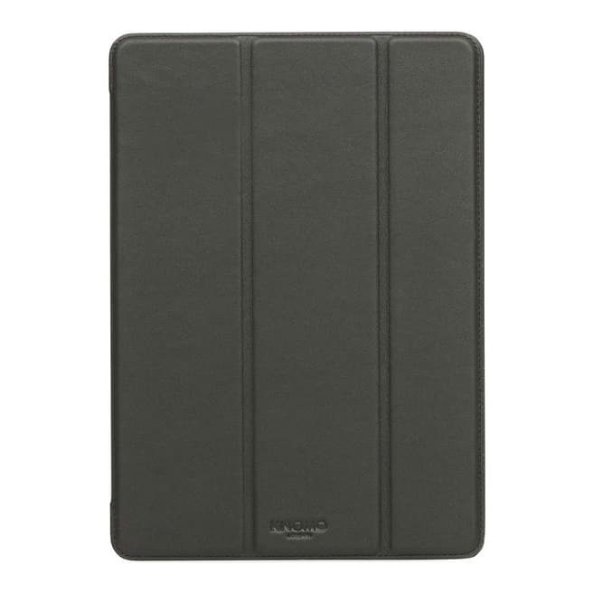 Knomo Black 9.7'' Ipad Pro Leather Tri-Fold Folio Case