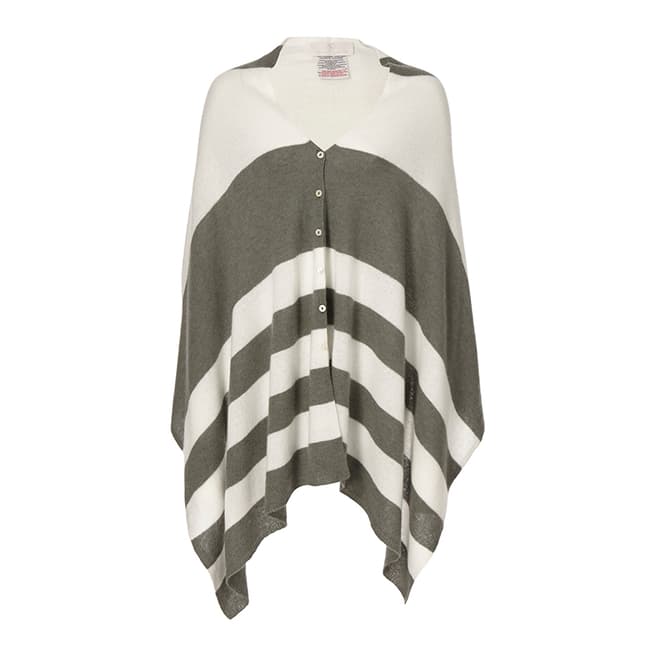Country Cashmere By Scott and Scott Moss Green Cashmere Bailey Cape