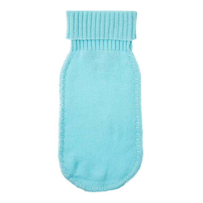 Country Cashmere By Scott and Scott Turquoise Cashmere Hot Water Bottle