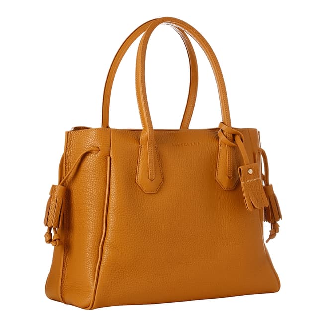 Longchamp Camel Penelope Leather Bag