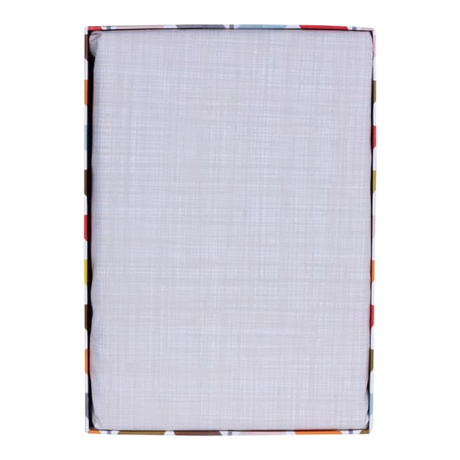 Orla Kiely Clay Scribble Stem Double Fitted Sheet