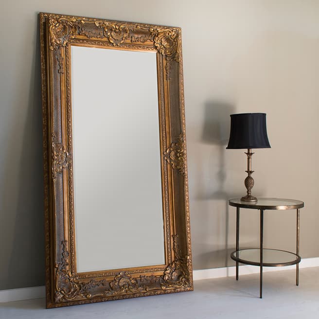 Gallery Living Gold Westminster Mirror 180x99cm