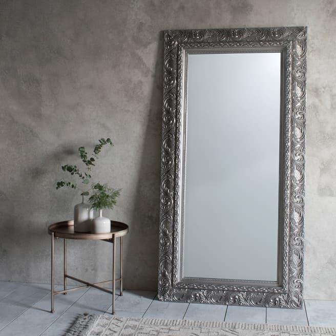 Gallery Living Silver Versaille Leaner Mirror 180 x 94cm
