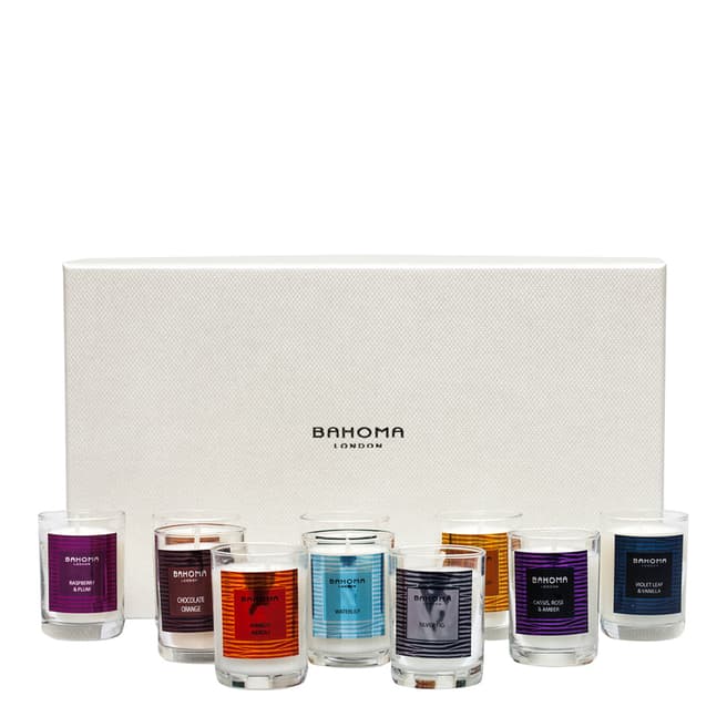 Bahoma Chic Collection Discovery Set with 10 Mini Votive Candles