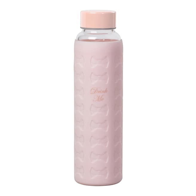 Ted Baker Nude Glass Water Bottle with Silicone Sleeve