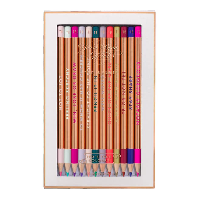 Ted Baker Set of 12 Colouring Pencils
