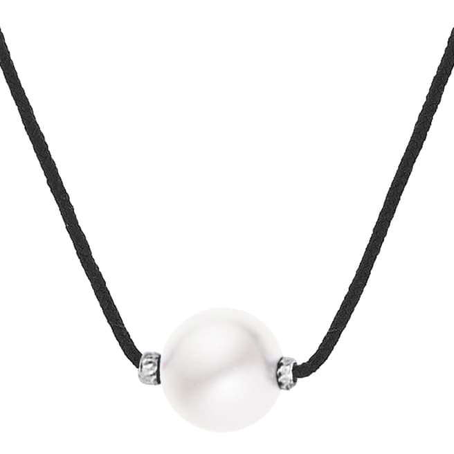 Dyamant White Freshwater Pearl Necklace