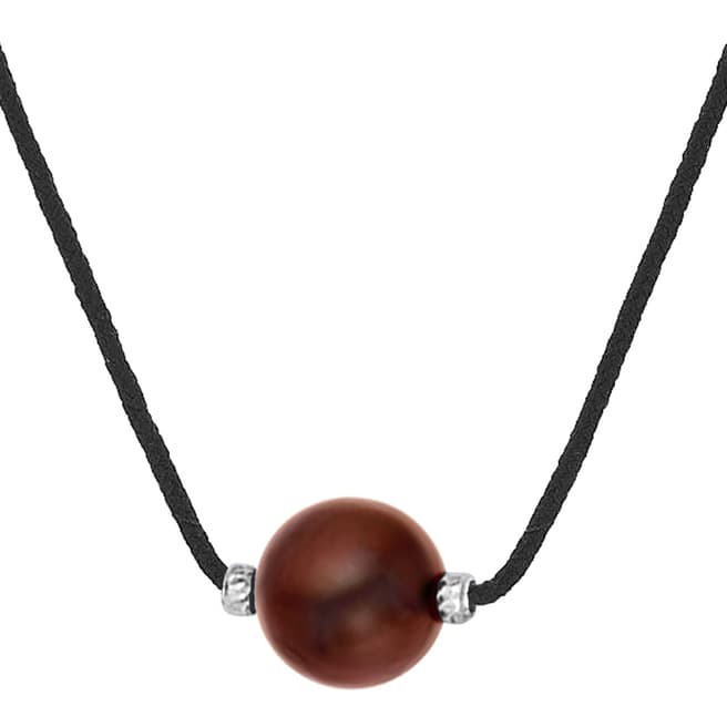 Dyamant Chocolate Freshwater Pearl Necklace
