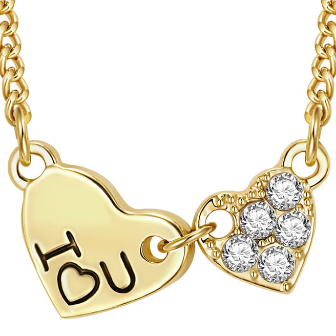 Runway Gold Heart Necklace