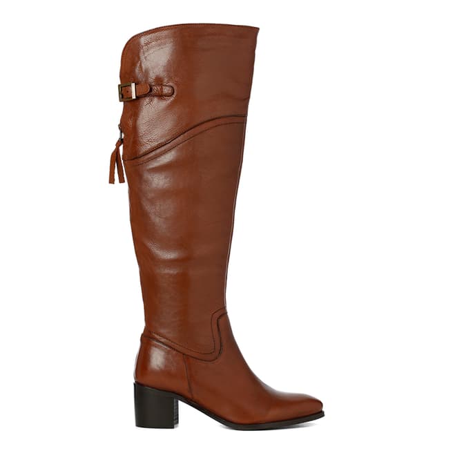 Justin Reece Womens Wisky Leather Faye Long Boots