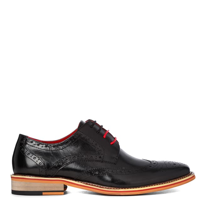 Justin Reece Brown Leather Dover Brogues