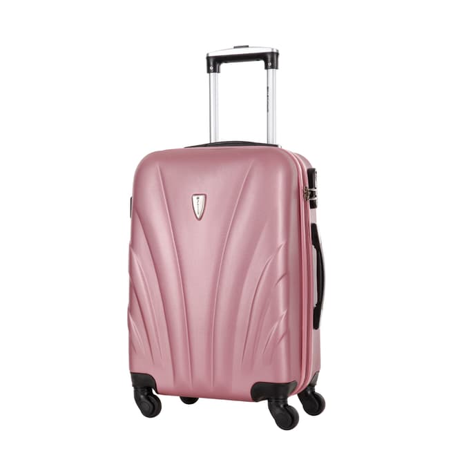 Platinium Rose Spinner Delfino Suitcase 60cm