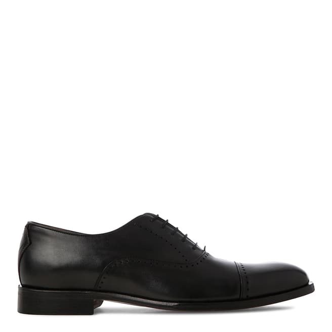 Oliver Sweeney Black Livorno Toe Cap Oxford Shoes
