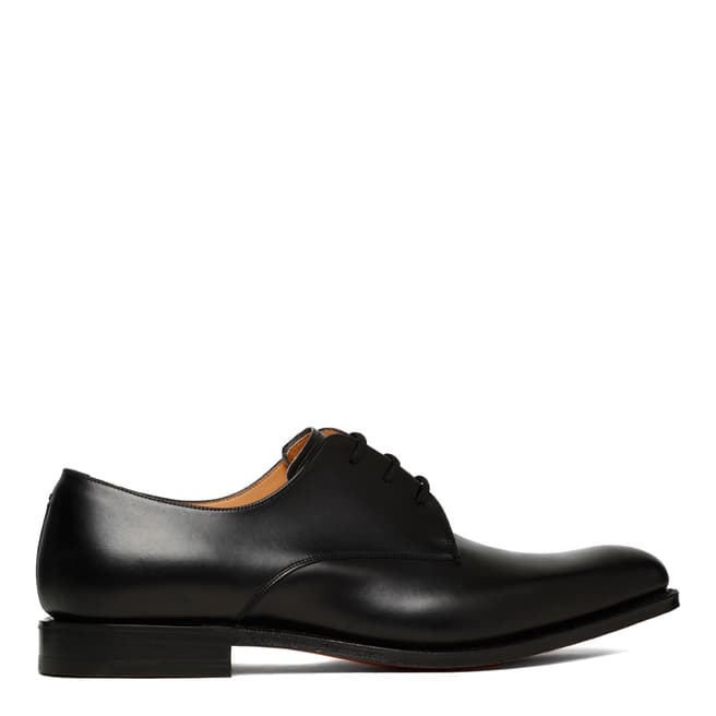 Church's Black Leather Oslo Gibson Derby Shoes