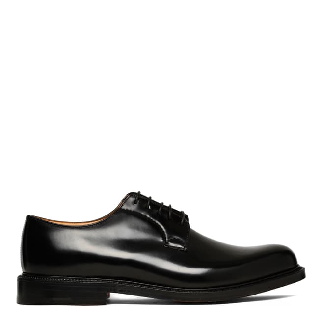 Church's Black Leather Shannon Gibson Derby Shoes