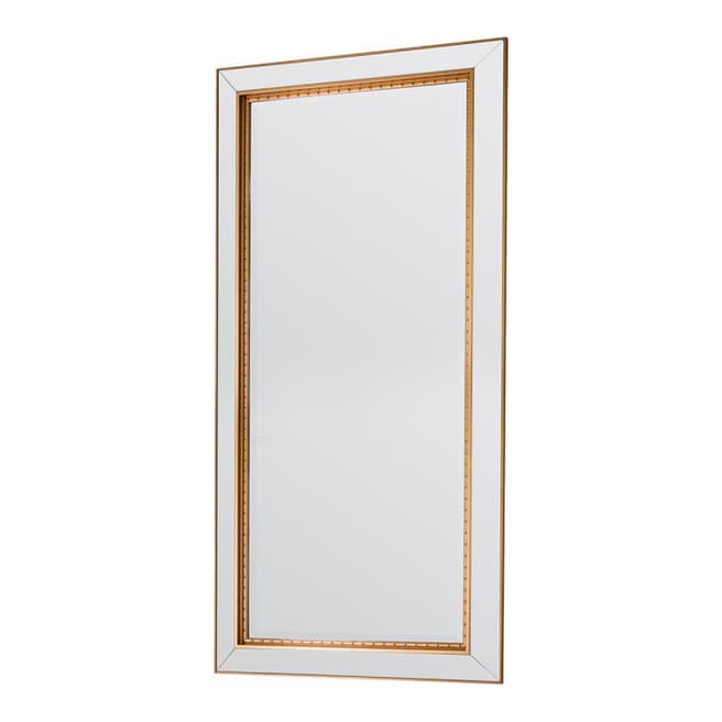 Gallery Living Clear/Gold Bewley Leaner Mirror 176x81cm
