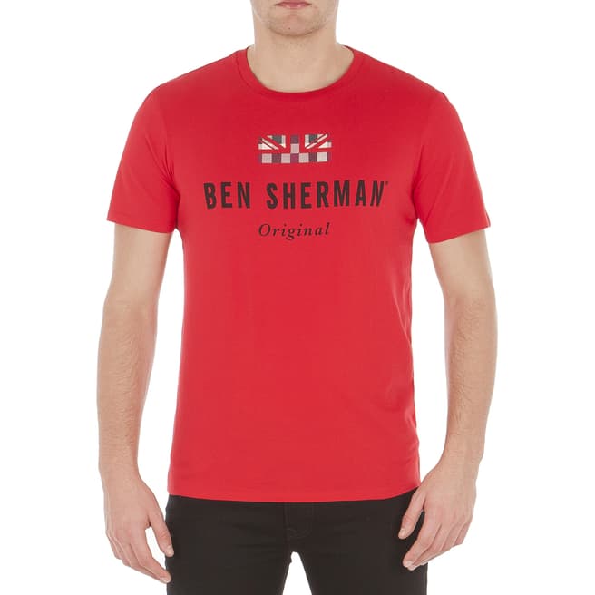 Ben Sherman Red Original Cotton Tshirt
