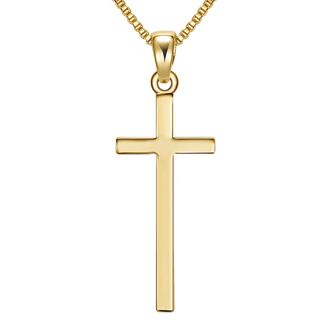 Tassioni Gold Cross Necklace
