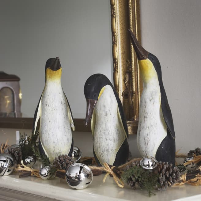 Gallery Living Set of 3 Tux Penguins