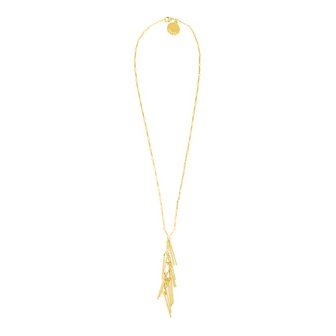 Reiss Gold Amberley Delicate Chain Necklace