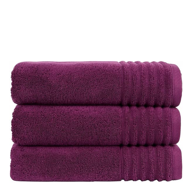 Christy Aubergine Adelaide Hand Towel