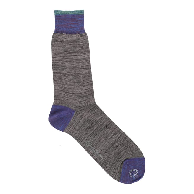 Oliver Sweeney Men's Slate Chiavari Socks