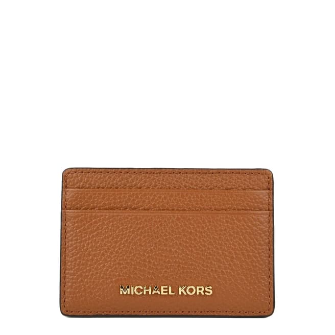 Michael Kors Acorn Money Pieces Leather Card Holder