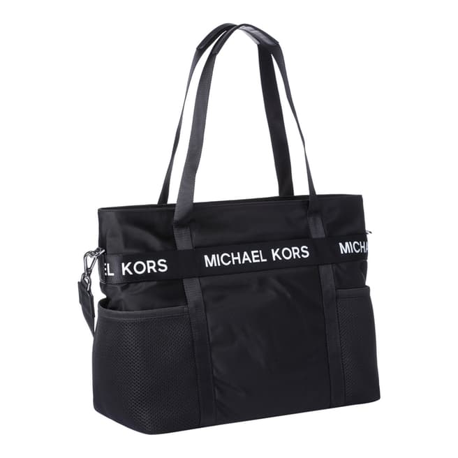 Michael Kors Black The Michael LG Nylon Tote Bag
