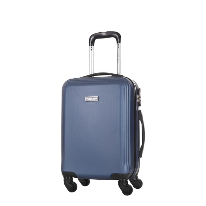 Travel One Blue Alicudi Spinner Suitcase 45cm