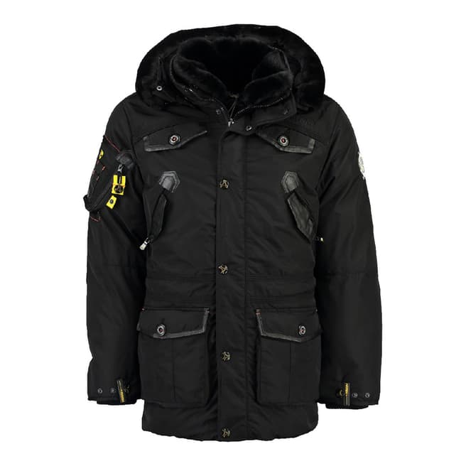 Geographical Norway Black Acore Parka