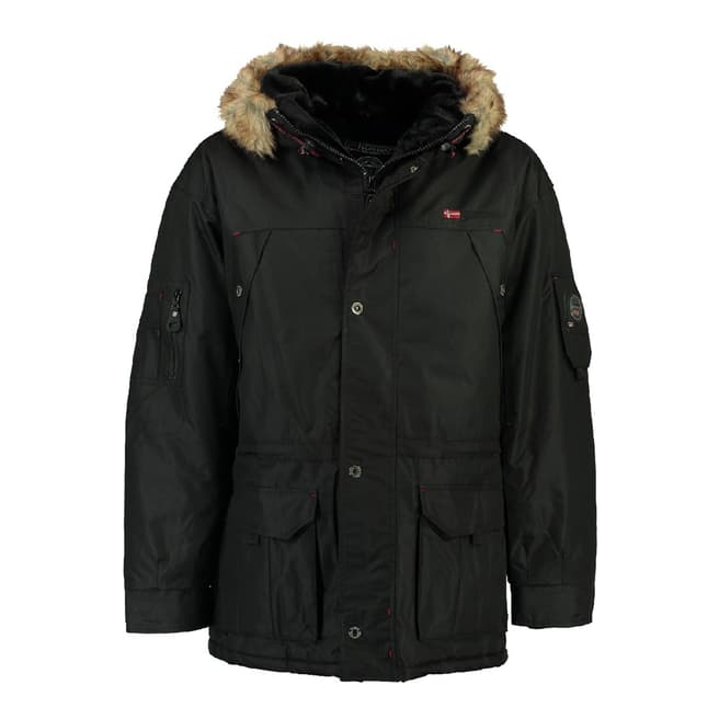 Geographical Norway Black Abiosaure Parka