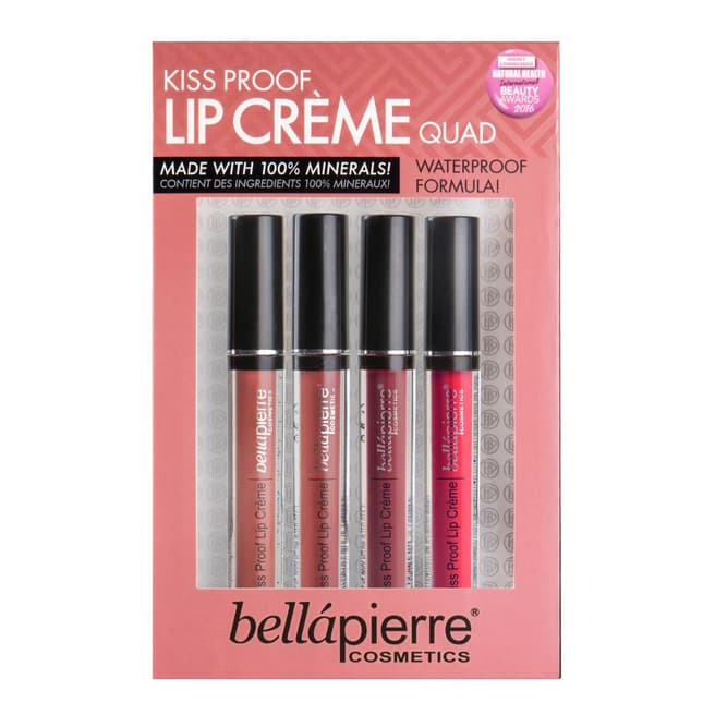 bellapierre Quad Kiss Proof Lip Cremes
