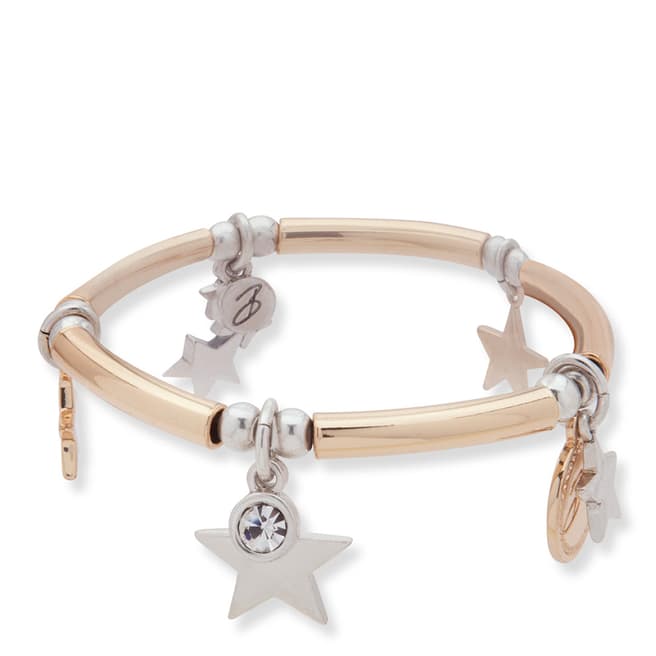 BiBi Bijoux Rose Gold Star Charm Bracelet